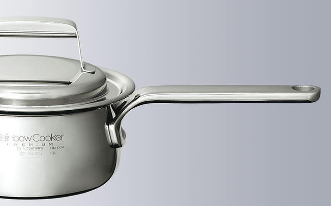 タッパーウェアブランズ -レインボークッカー プレミアム II 17cm片手鍋